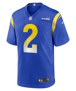 Troy Hill Los Angeles Rams Game Player Jersey - Royal