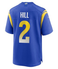 Troy Hill Los Angeles Rams Game Player Jersey - Royal