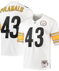 Troy Polamalu Pittsburgh Steelers Mitchell & Ness 2005 Legacy Replica Jersey - White Nfl