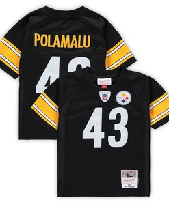 Troy Polamalu Pittsburgh Steelers Mitchell & Ness Infant 2005 Retired Legacy Jersey - Black Nfl