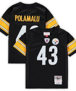Troy Polamalu Pittsburgh Steelers Mitchell & Ness Preschool Retired Legacy Jersey - Black Nfl