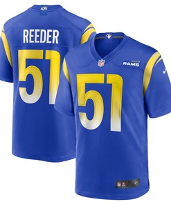 Troy Reeder Los Angeles Rams Game Jersey - Royal Nfl