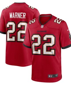 Troy Warner Tampa Bay Buccaneers Game Player Jersey - Red Nfl