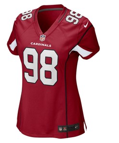 Trysten Hill 98 Arizona Cardinals Women's Game Player Jersey - Cardinal