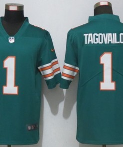 Tua Tagovailoa #1 2020 Nfl Green Jersey Jersey