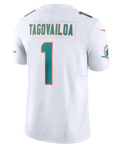 Tua Tagovailoa 1 Miami Dolphins Vapor F.U.S.E. Limited Jersey - White
