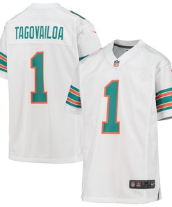 Tua Tagovailoa Miami Dolphins Alternate Game Jersey - White Nfl