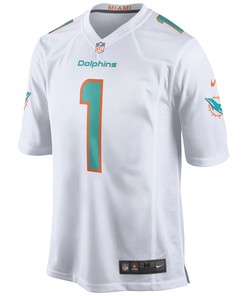 Tua Tagovailoa Miami Dolphins Game Jersey - White Jersey