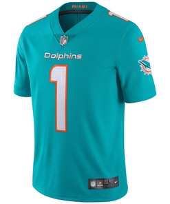 Tua Tagovailoa Miami Dolphins Vapor Limited Jersey - Aqua Jersey