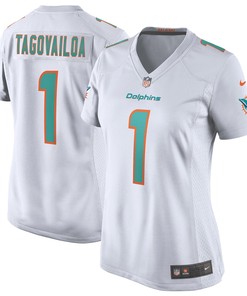 Tua Tagovailoa Miami Dolphins Women's Game Jersey - White Jersey