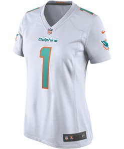 Tua Tagovailoa Miami Dolphins Women's Game Jersey - White Jersey