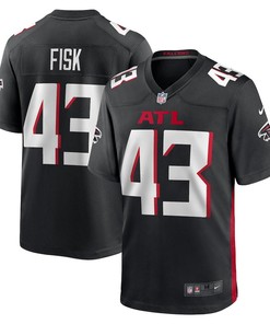 Tucker Fisk Atlanta Falcons Player Game Jersey - Black