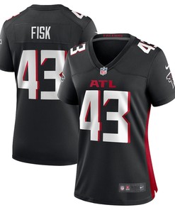 Tucker Fisk Atlanta Falcons Women's Player Game Jersey - Black