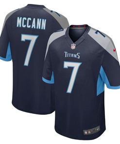 Tucker Mccann Tennessee Titans Game Player Jersey - Navy Nfl