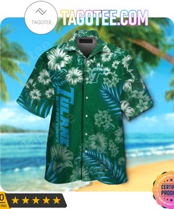 Tulane Green Wave Aloha Hawaii Shirt