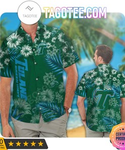 Tulane Green Wave Aloha Hawaii Shirt