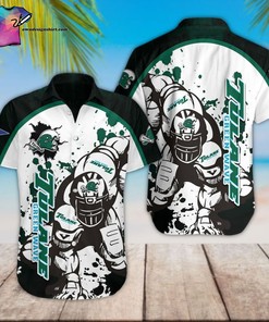Tulane Green Wave Football Player Hawaiian Shirt