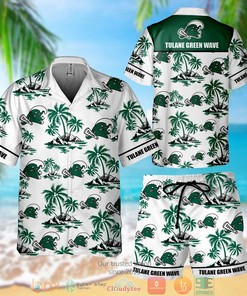 Tulane Green Wave Hawaiian Shirt