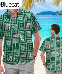 Tulane Green Wave Summer Commemorative Hawaiian Shirt