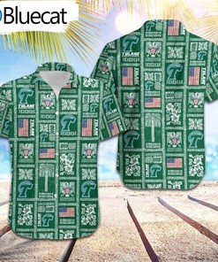 Tulane Green Wave Summer Commemorative Hawaiian Shirt