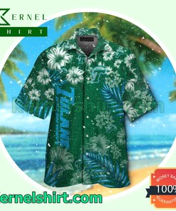 Tulane Green Wave Summer Hawaiian Shirt