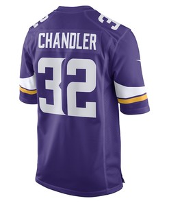 Ty Chandler Minnesota Vikings Game Player Jersey - Purple