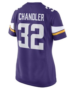 Ty Chandler Minnesota Vikings Women's Game Player Jersey - Purple