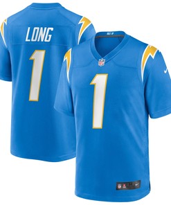 Ty Long Los Angeles Chargers Game Jersey - Powder Blue Nfl