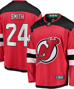 Ty Smith New Jersey Devils Fanatics Branded Home Breakaway Player Jersey - Red Nhl