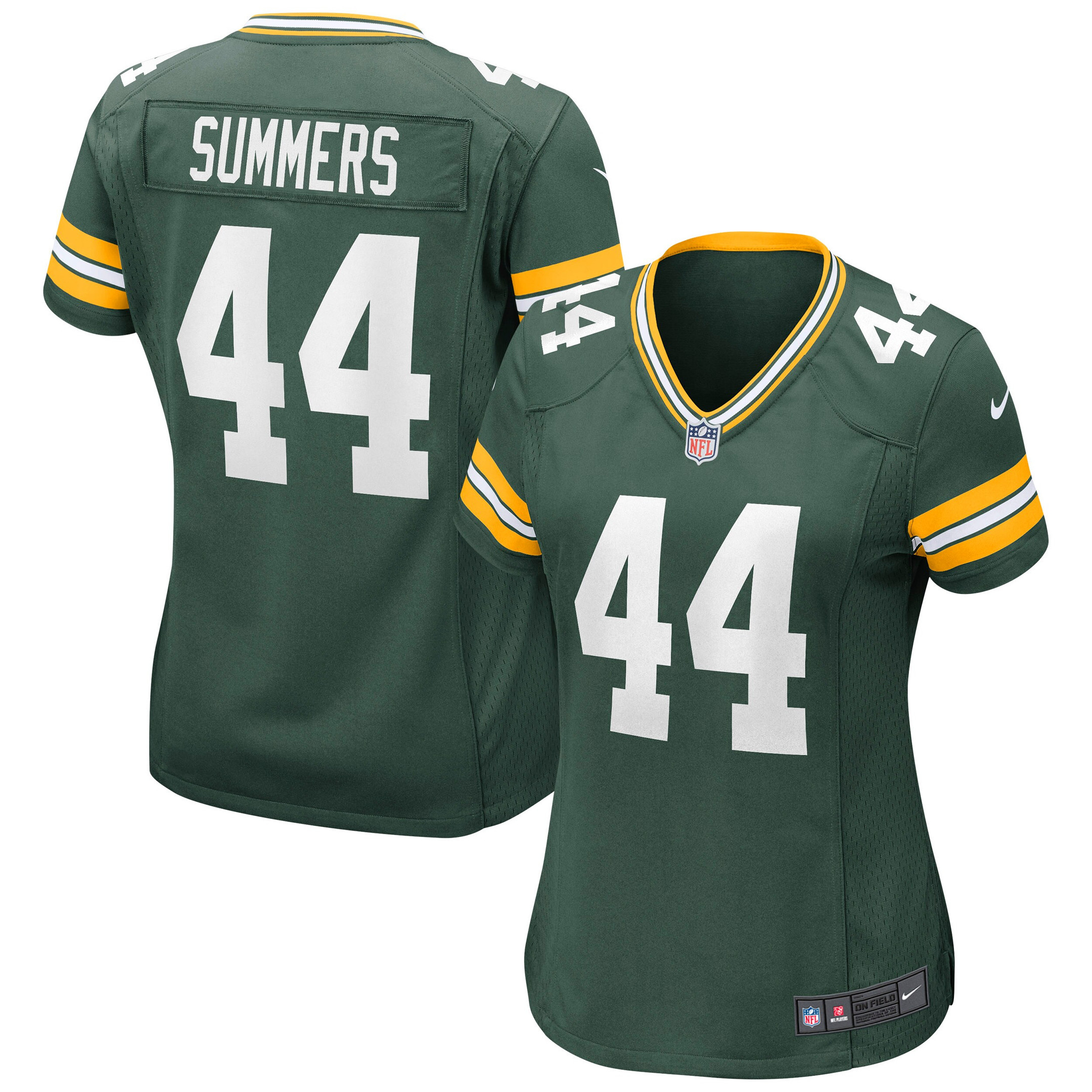 Ty Summers Green Bay Packers Womens Game Jersey - Green Nfl