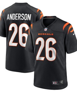 Tycen Anderson Cincinnati Bengals Game Player Jersey - Black