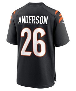 Tycen Anderson Cincinnati Bengals Game Player Jersey - Black