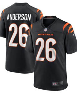 Tycen Anderson Cincinnati Bengals Game Player Jersey - Black Nfl