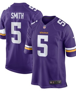 Tye Smith Minnesota Vikings Game Jersey - Purple Nfl