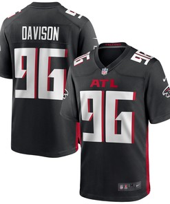 Tyeler Davison Atlanta Falcons Game Jersey - Black Nfl