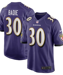 Tyler Badie Baltimore Ravens Player Game Jersey - Purple Nfl