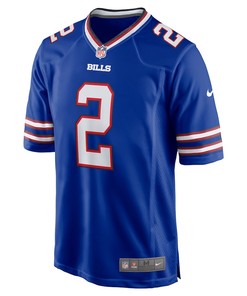Tyler Bass 2 Buffalo Bills Game Player Jersey - Royal