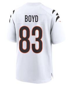 Tyler Boyd 83 Cincinnati Bengals Super Bowl LVII Champions Men Game Jersey - White