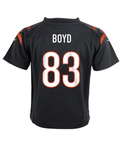 Tyler Boyd 83 Cincinnati Bengals Super Bowl LVII Champions Youth Game Jersey - Black