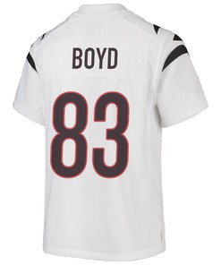 Tyler Boyd 83 Cincinnati Bengals Super Bowl LVII Champions Youth Game Jersey - White