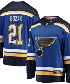 Tyler Bozak St. Louis Blues Fanatics Branded Home Breakaway Player Jersey - Blue Nhl