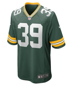 Tyler Goodson Green Bay Packers Game Player Jersey - Green