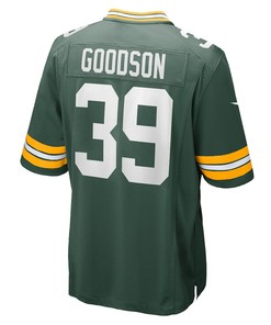Tyler Goodson Green Bay Packers Game Player Jersey - Green