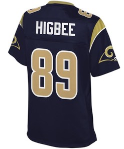 Tyler Higbee Los Angeles Rams Nfl Pro Line Womens Player Jersey - Navy