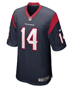 Tyler Johnson Houston Texans Game Player Jersey - Navy
