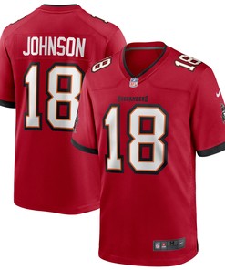 Tyler Johnson Tampa Bay Buccaneers Game Player Jersey - Red Nfl