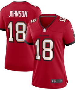 Tyler Johnson Tampa Bay Buccaneers Womens Player Game Jersey - Red Nfl