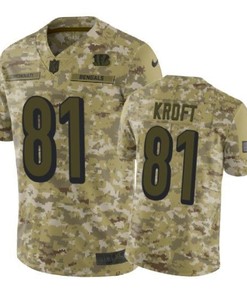 Tyler Kroft Jersey Nfl Camo Cincinnati Bengals