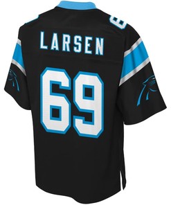 Tyler Larsen Carolina Panthers Nfl Pro Line Player Jersey - Black