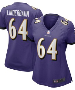 Tyler Linderbaum Baltimore Ravens Womens Player Game Jersey - Purple Nfl